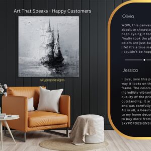 Sailboat Silhouette Art
