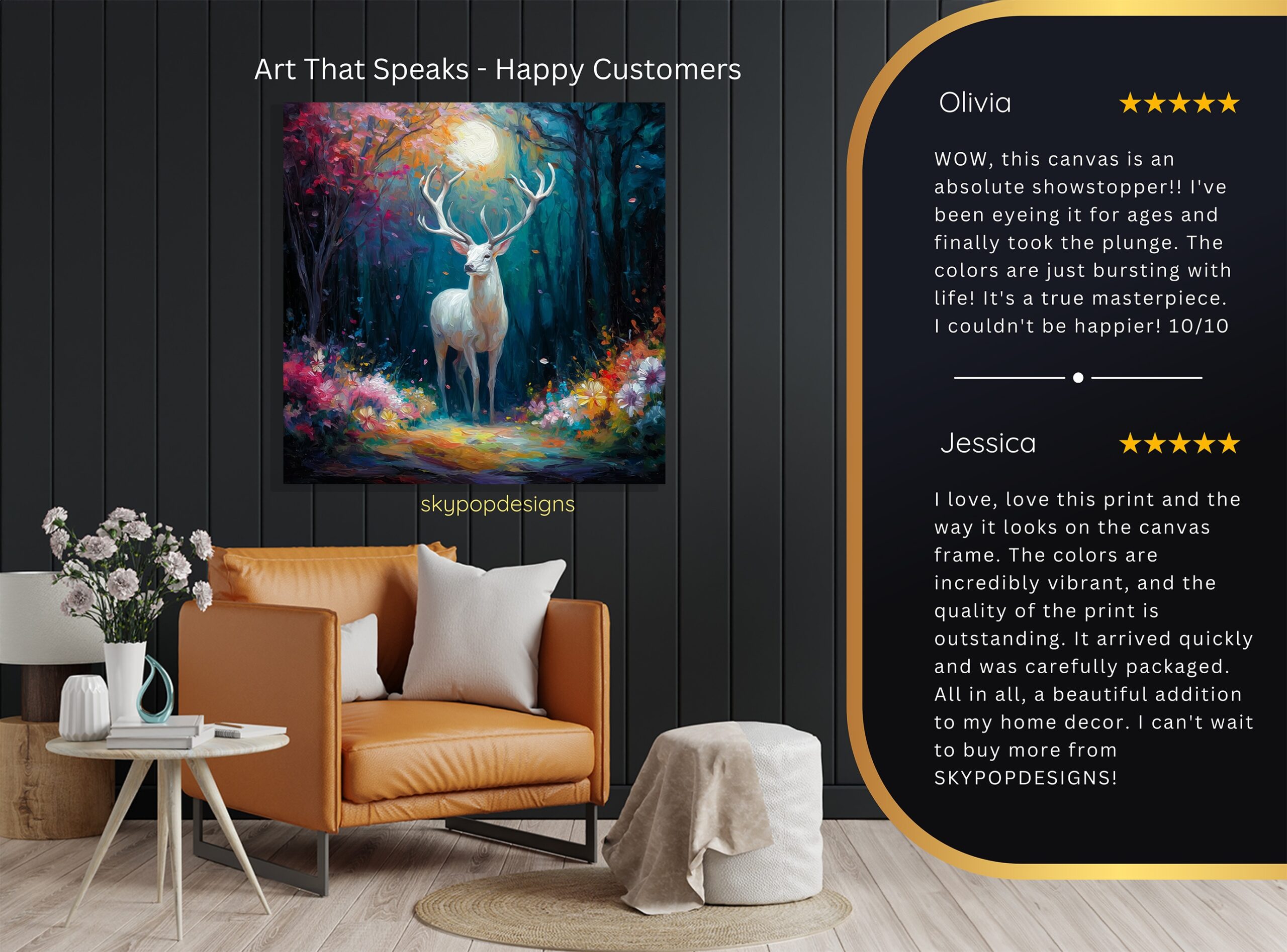 8.jpg Deer Art