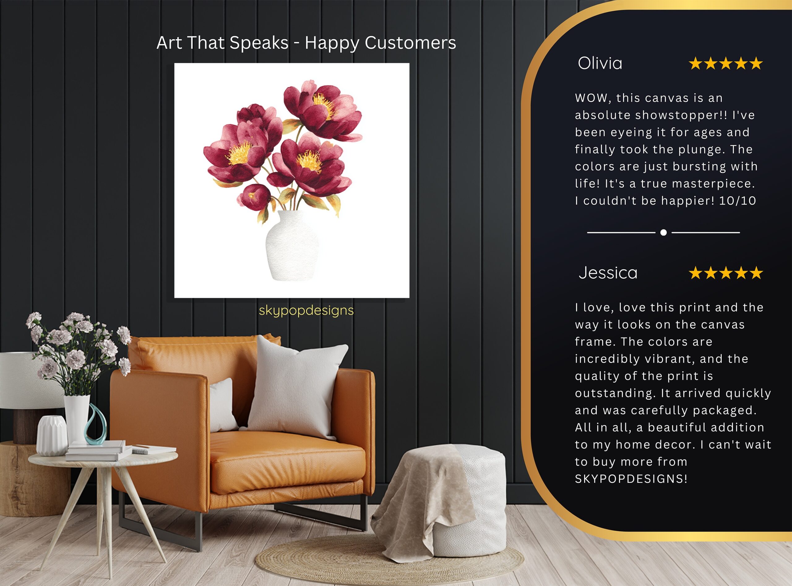 8.jpg Burgundy Peony Bouquet Art