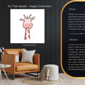 Cute Giraffe Art