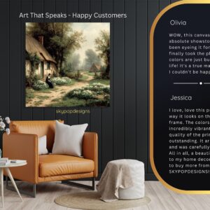 Cottage Garden Path Art