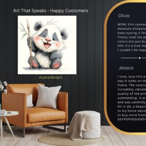 Happy Panda Art