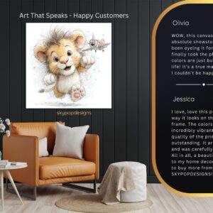 Baby Lion Art