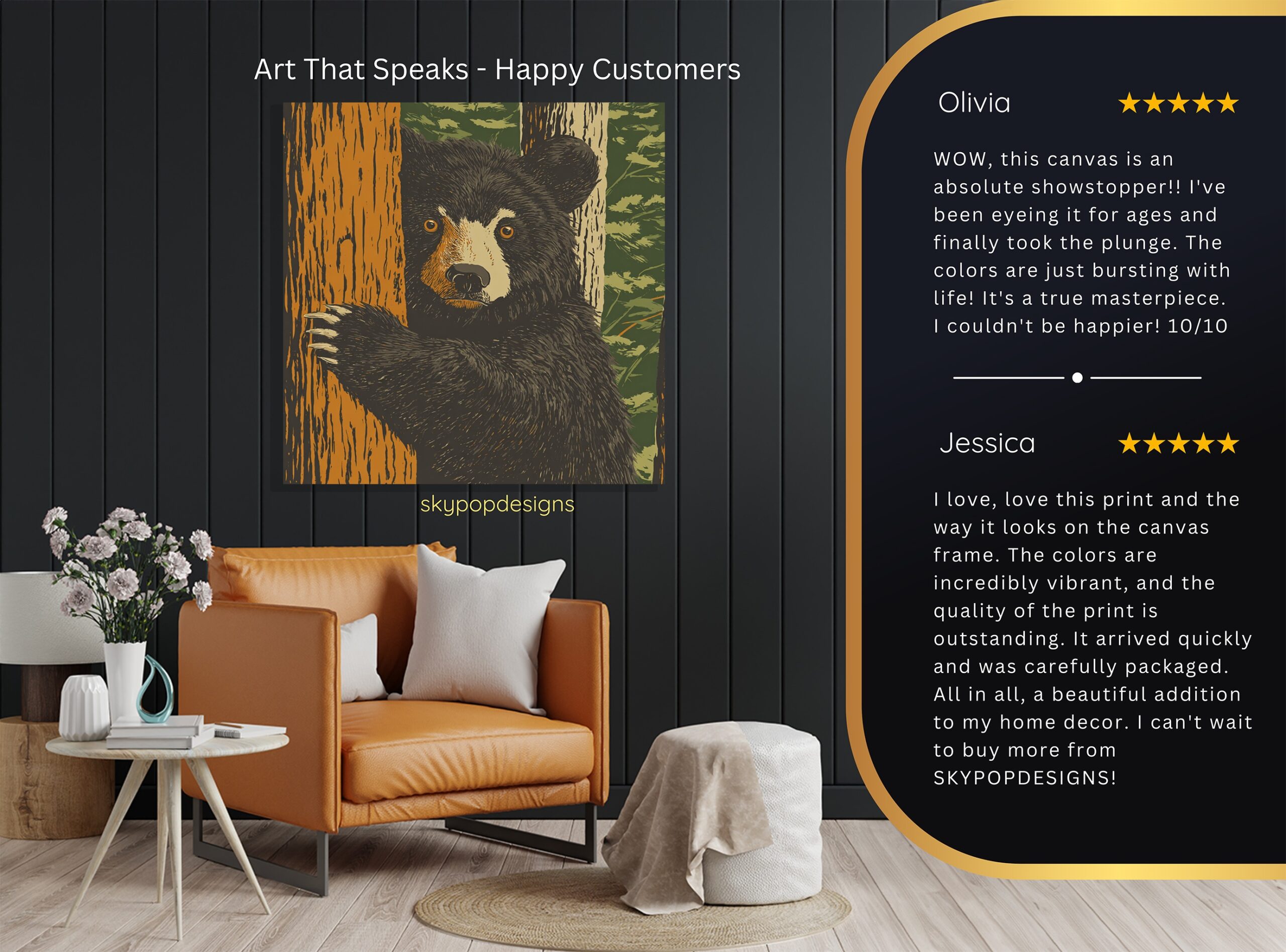 8.jpg Bear Forest Art