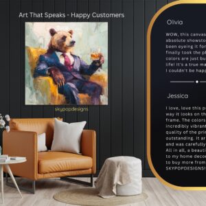 Bear Business Art