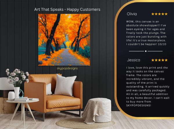 Autumn Path Art