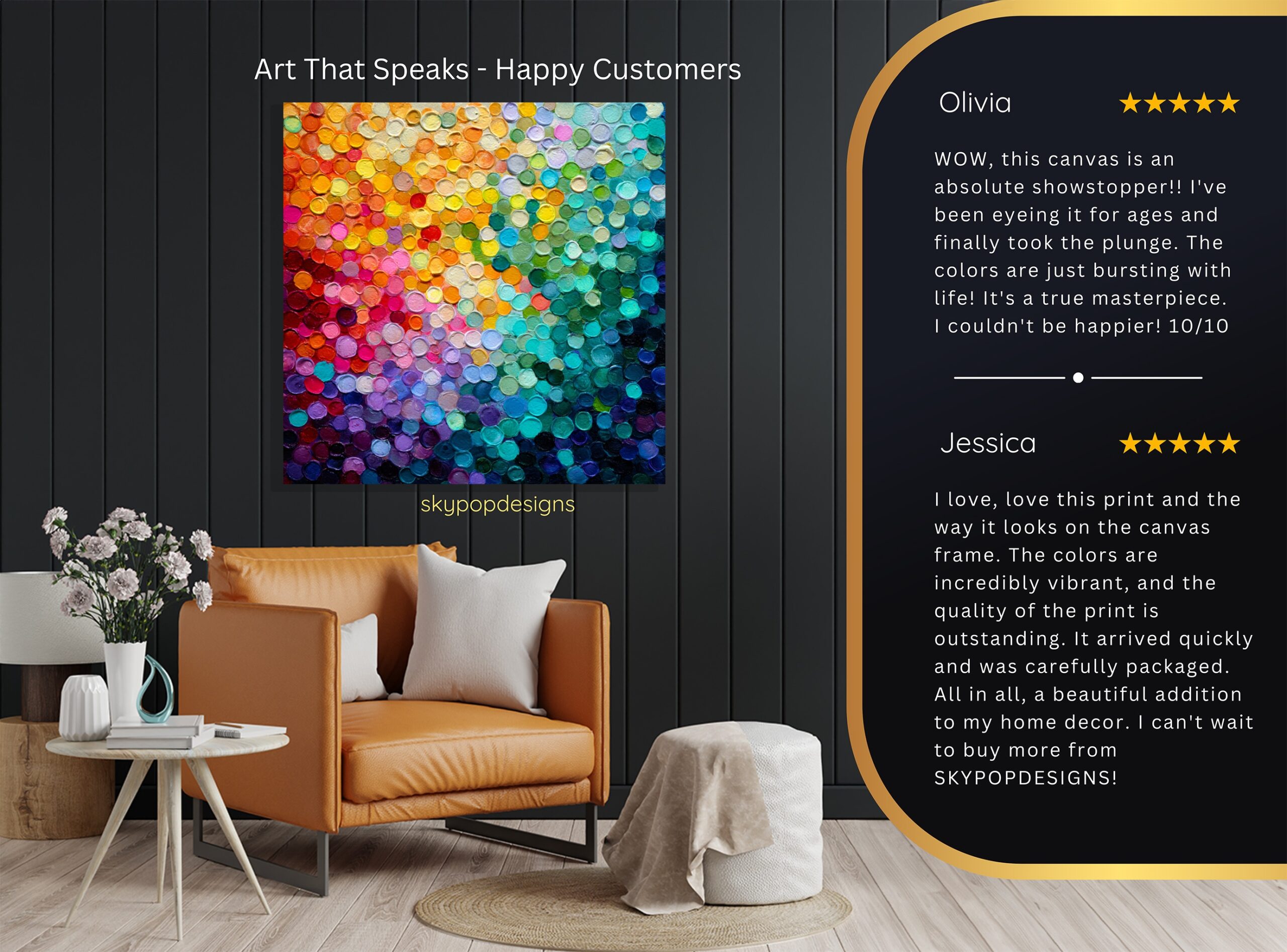 8.jpg Vibrant Circles Art