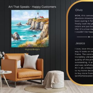 Coastal Lighthouse Art
