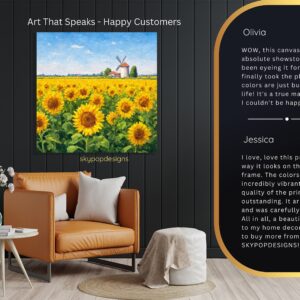 Sunflower Field Art