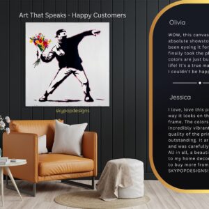Flower Thrower Art