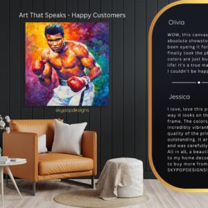 Boxing Champion Art