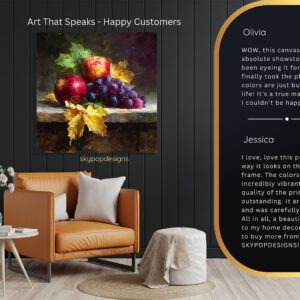 Autumn Harvest Fruit Art