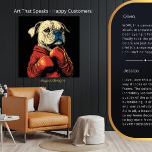 Boxer Bulldog Art