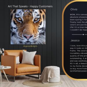 Tiger Eyes Art