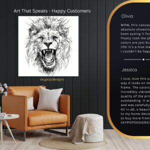 Roaring Lion Art
