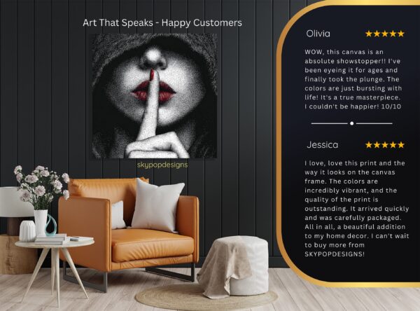 Secrets in Silence Art