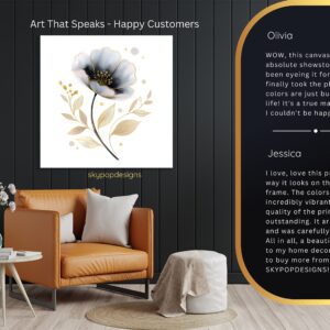 Elegant Poppy Art