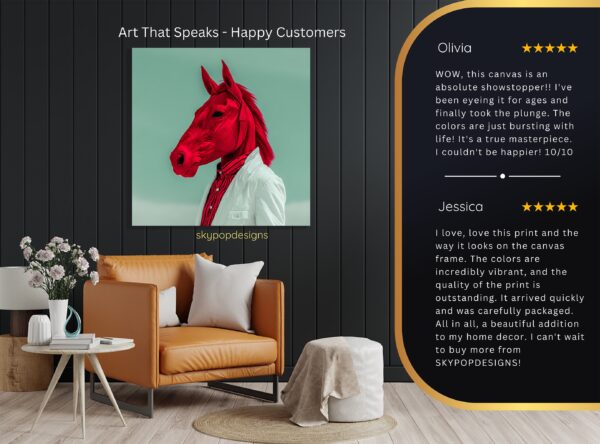 Red Horse Art
