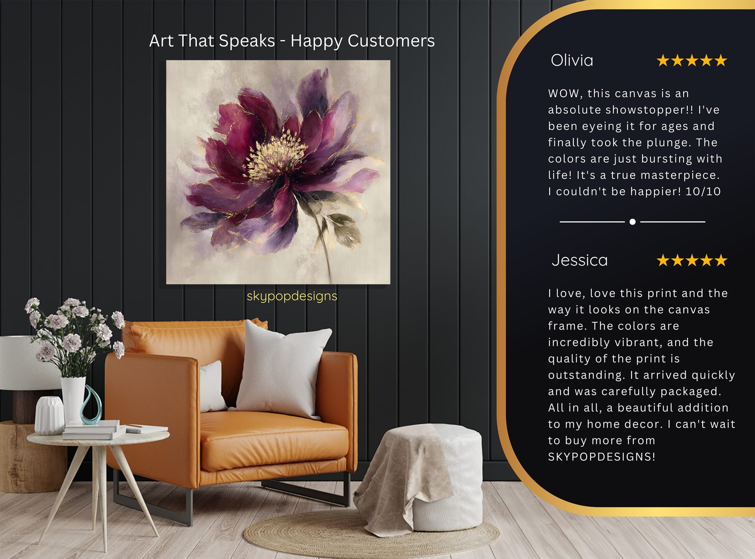 8.jpg Luxurious Purple Bloom Art