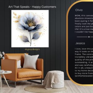 Blue Poppy Art