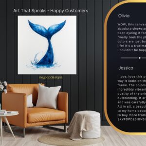 Whale Tail Art