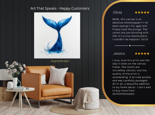 Whale Tail Art