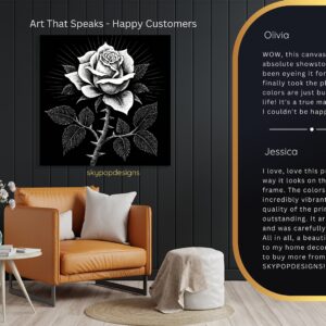 Rose Bloom Art