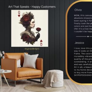 Queen of Hearts Art