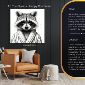 Raccoon Art