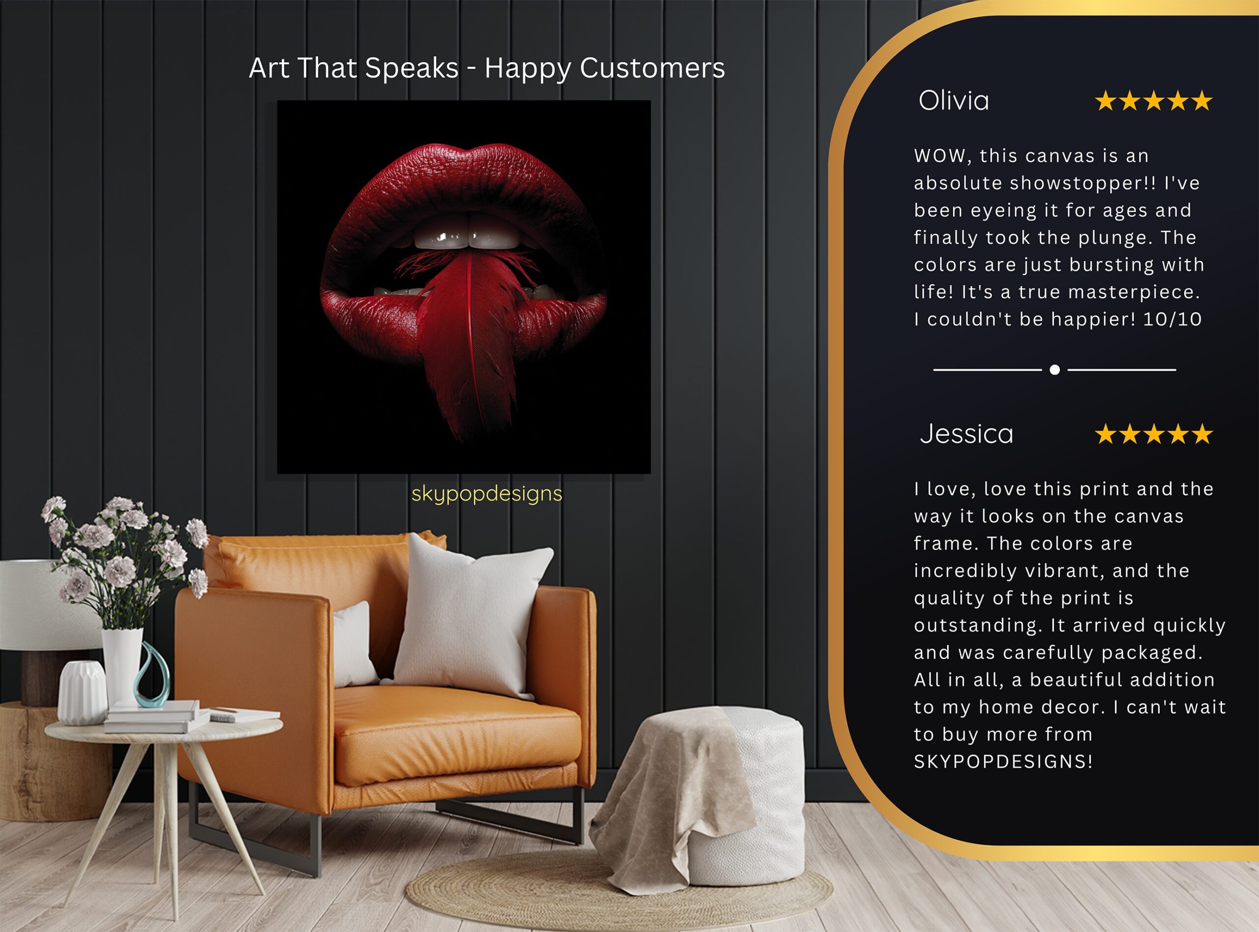 8.jpg Scarlet Feather Lips Art
