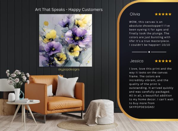 Vibrant Blooms Art