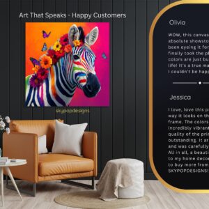 Zebra Butterflies Art