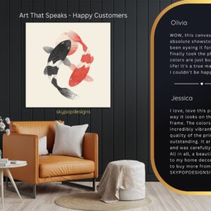 Koi Fish Art