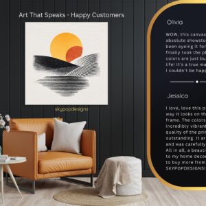 Sunset Horizon Art