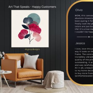 Geometric Floral Art