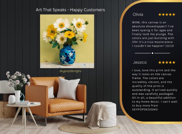 Sunshine Blooms Vase Art