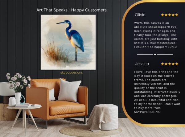 Blue Heron Art