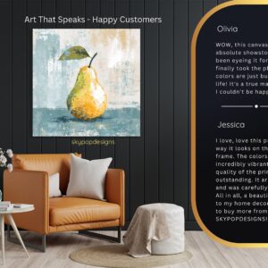 Rustic Pear Art