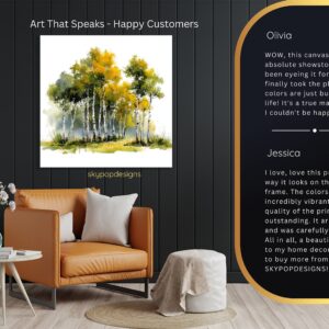 Birch Forest Art