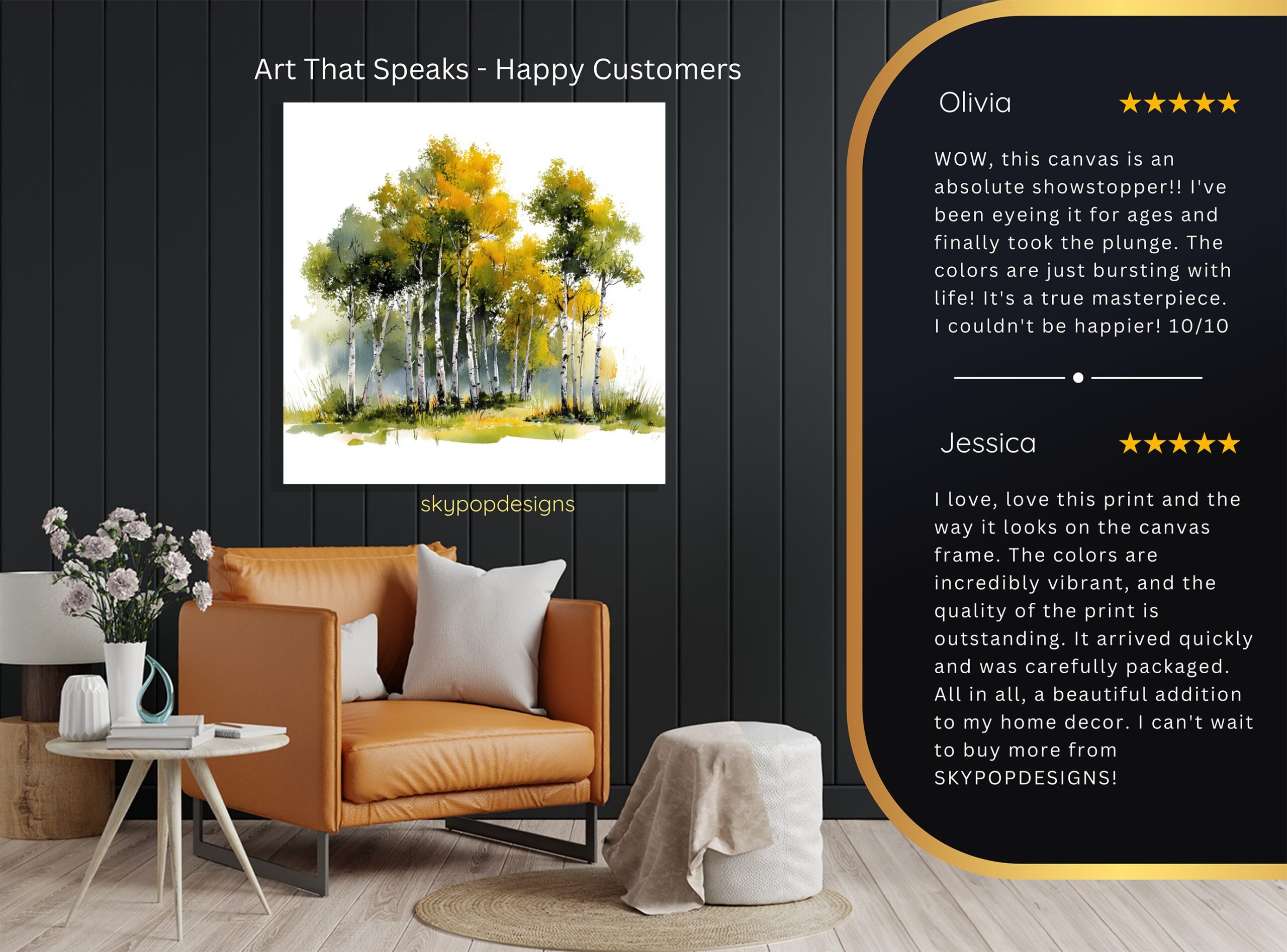 8.jpg Birch Forest Art