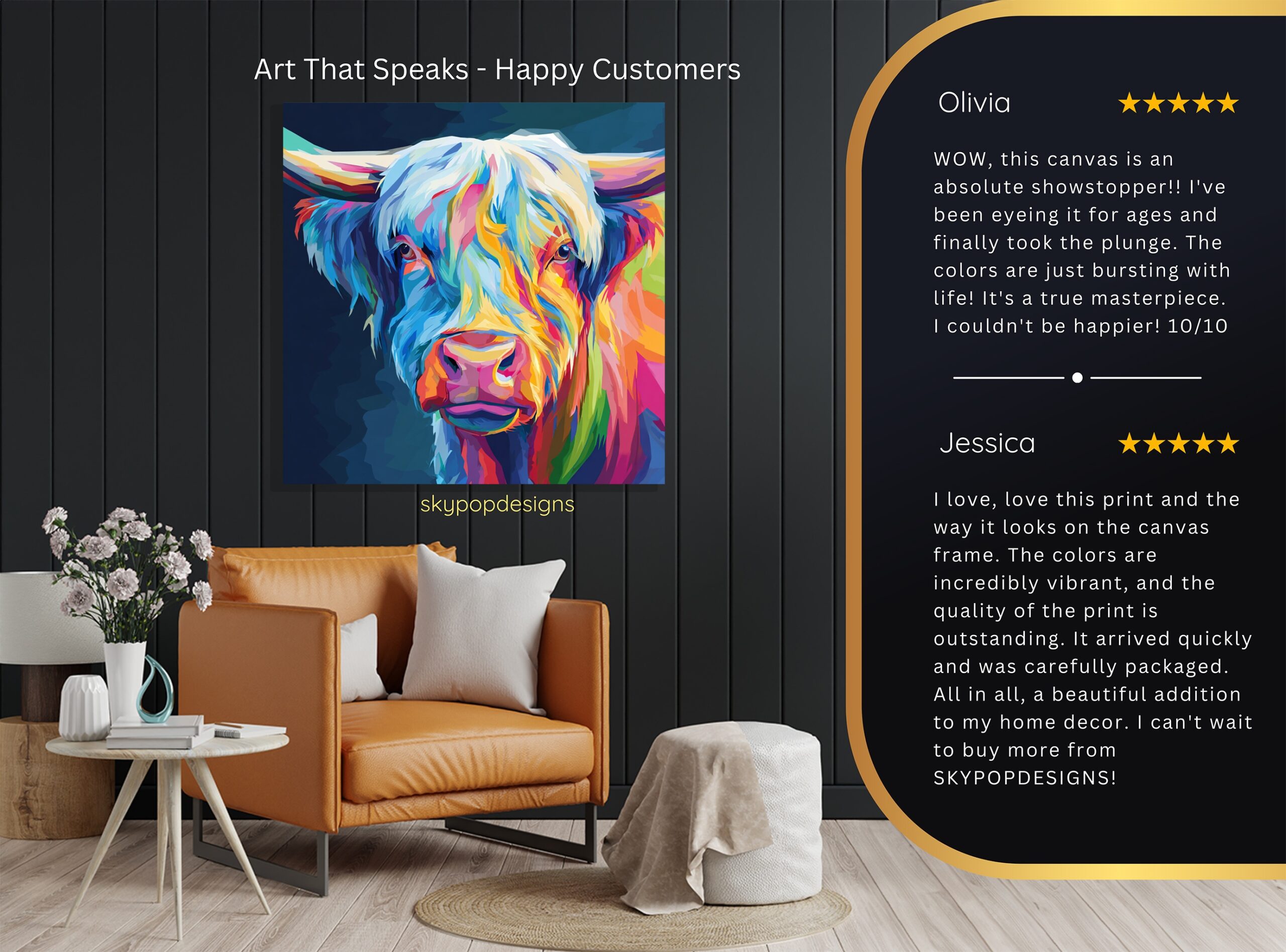 8.jpg Highland Cow Art