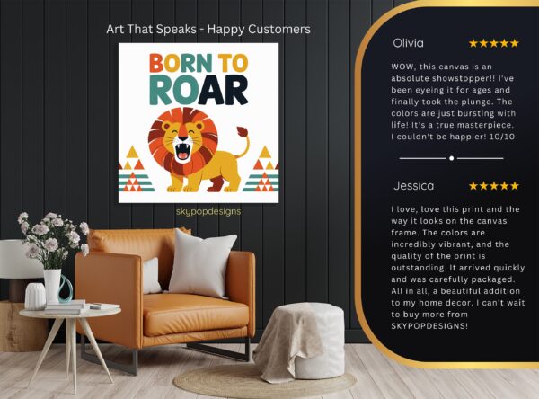 Lion Roar Art