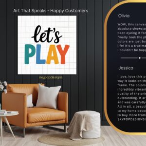 Let's Play Typography Art