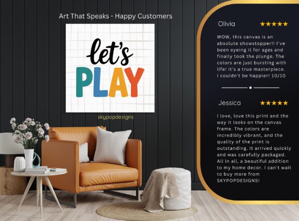 Let's Play Typography Art