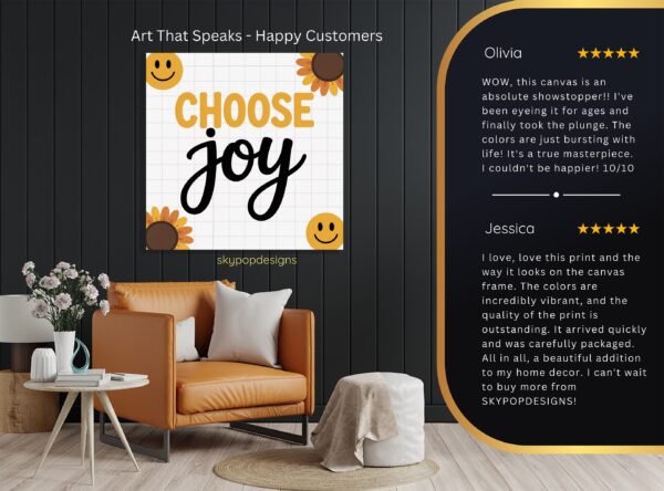 Choose Joy Art