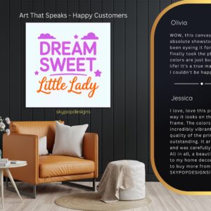 Sweet Dreams Little Lady Art