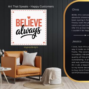 Believe Always Art