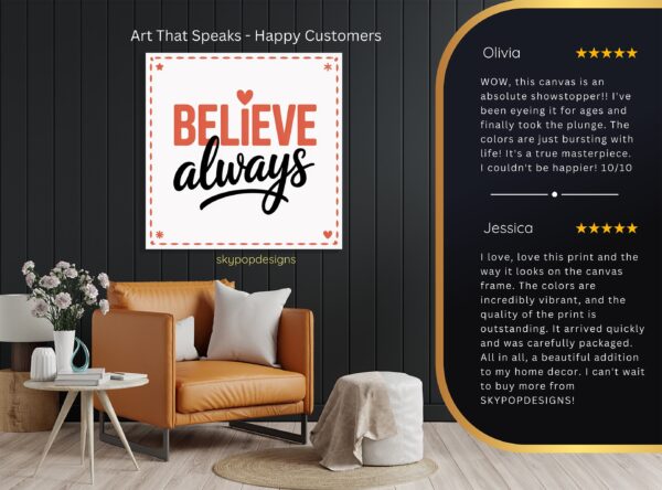 Believe Always Art