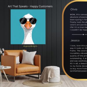 Cool Duck Sunglasses Art