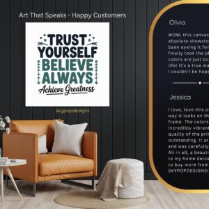 Self-Belief Inspiration Art